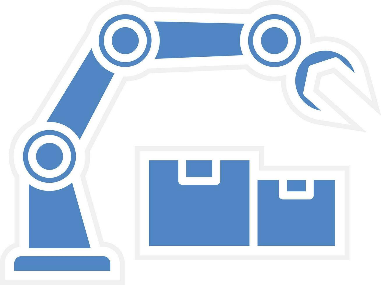 Robot Arm Vector Icon