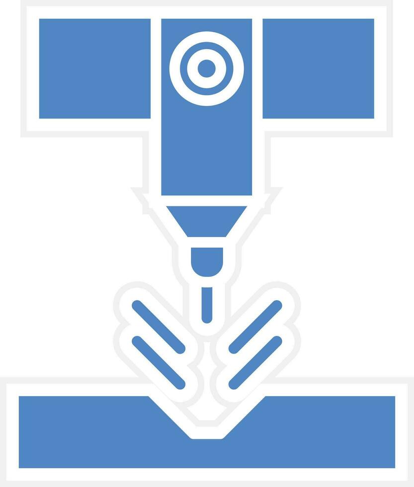 Plasma Laser Vector Icon