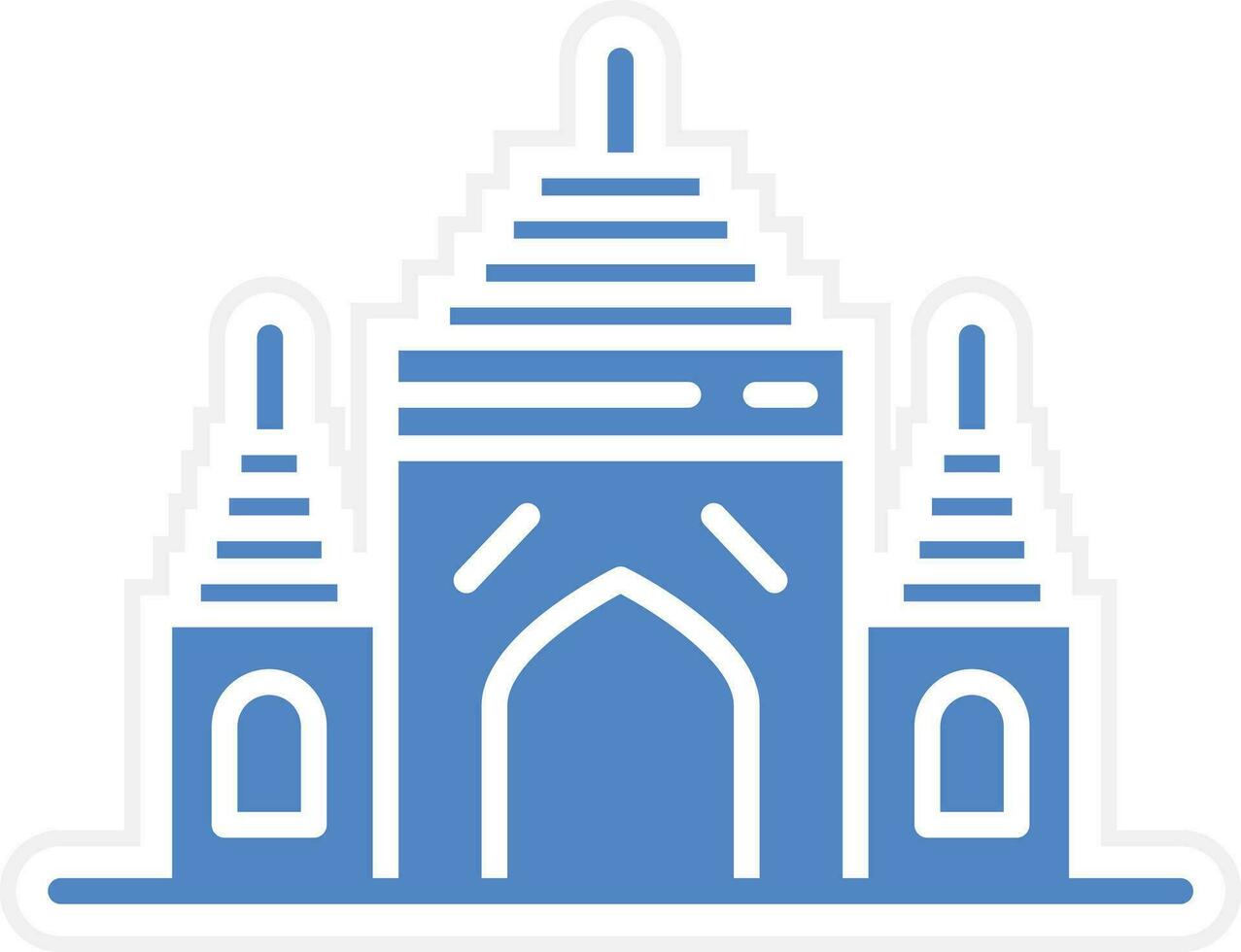 Angkor Wat Vector Icon