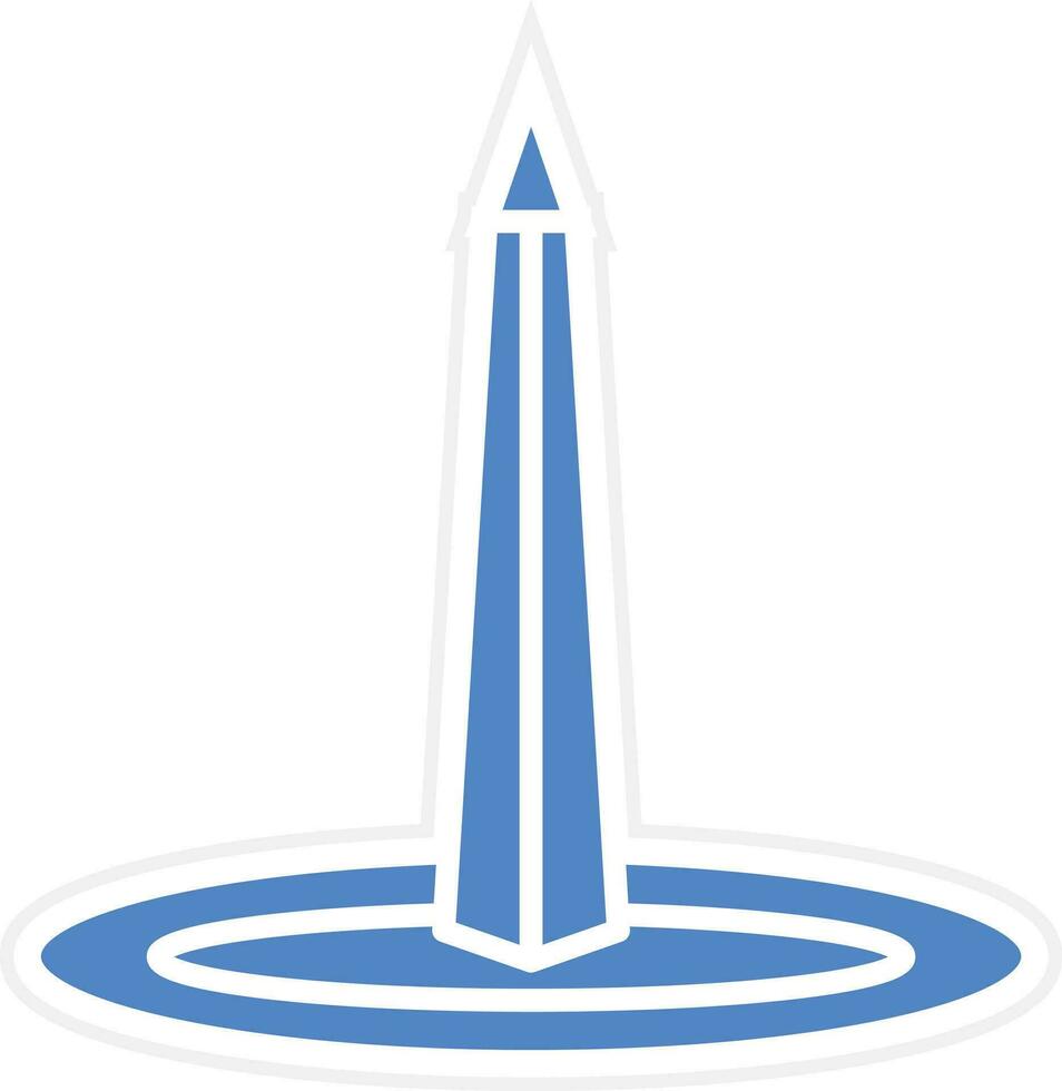 Obelisk Of Buenos Aires Vector Icon