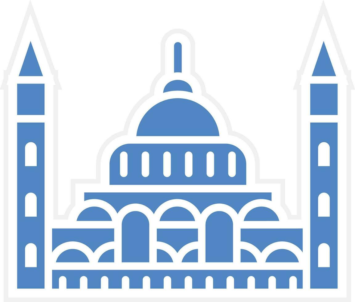 Hungarian Parliament Vector Icon