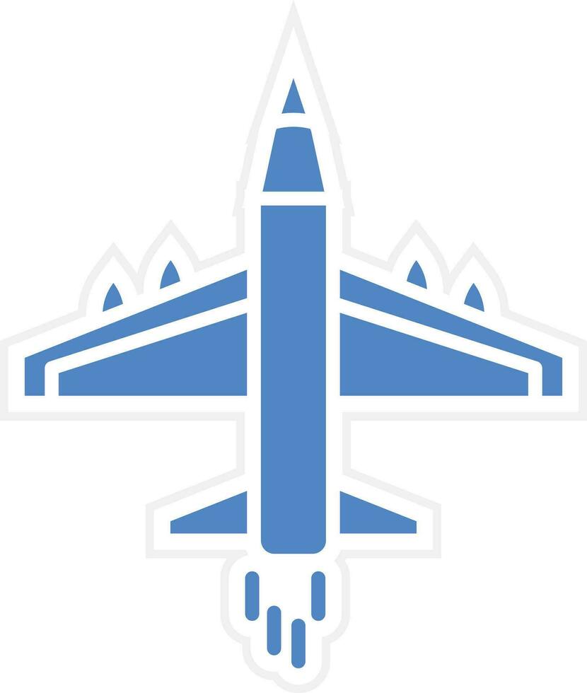 Army Jet Vector Icon