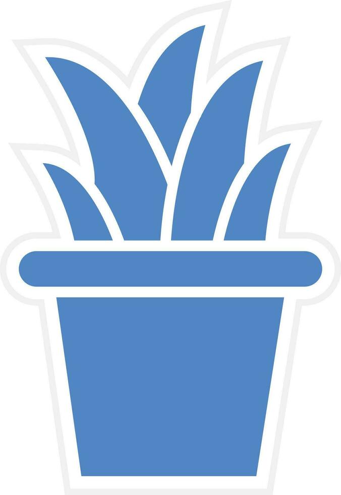 Plant Pot Vector Icon