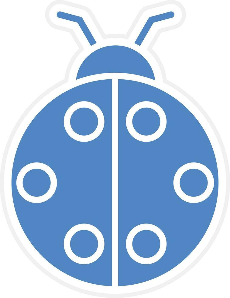 Ladybug Vector Icon