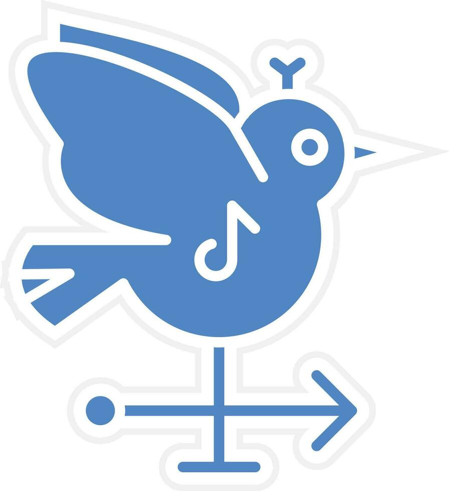 Weathercock Vector Icon