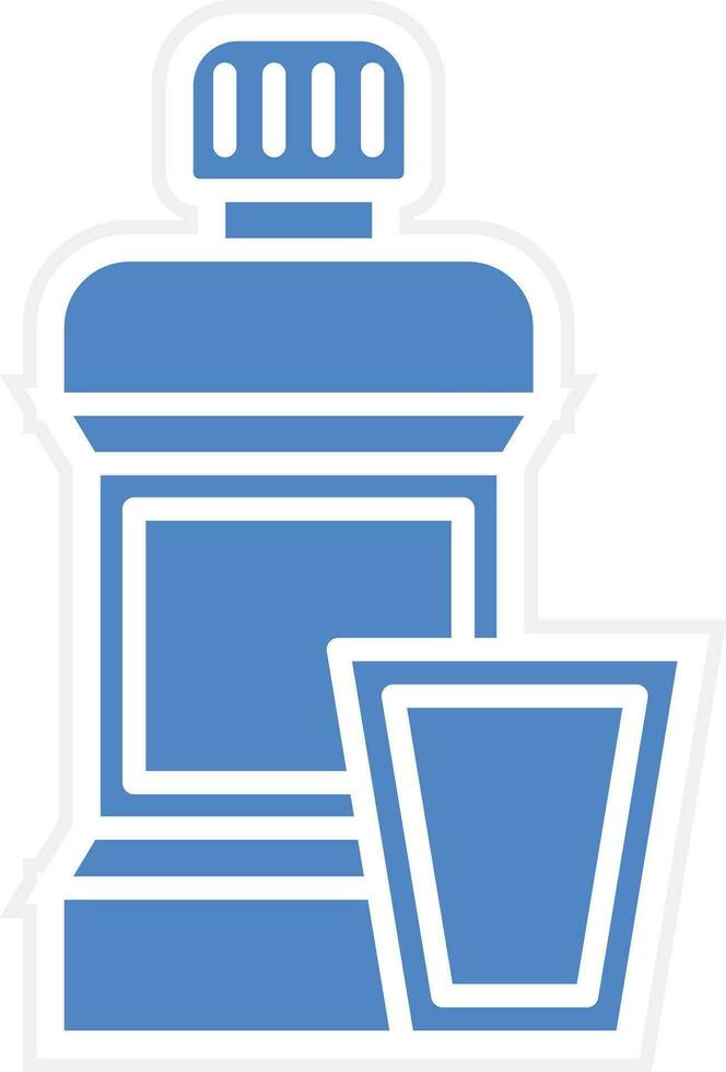 Mouthwash Vector Icon