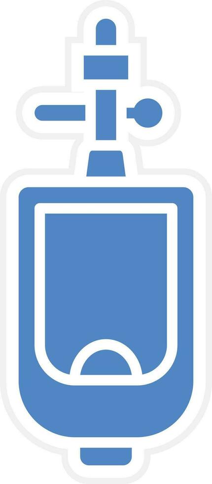 Urinal Toilet Vector Icon