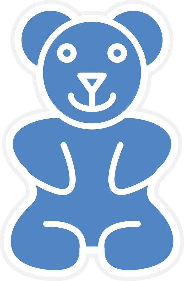 Gummy Bear Vector Icon