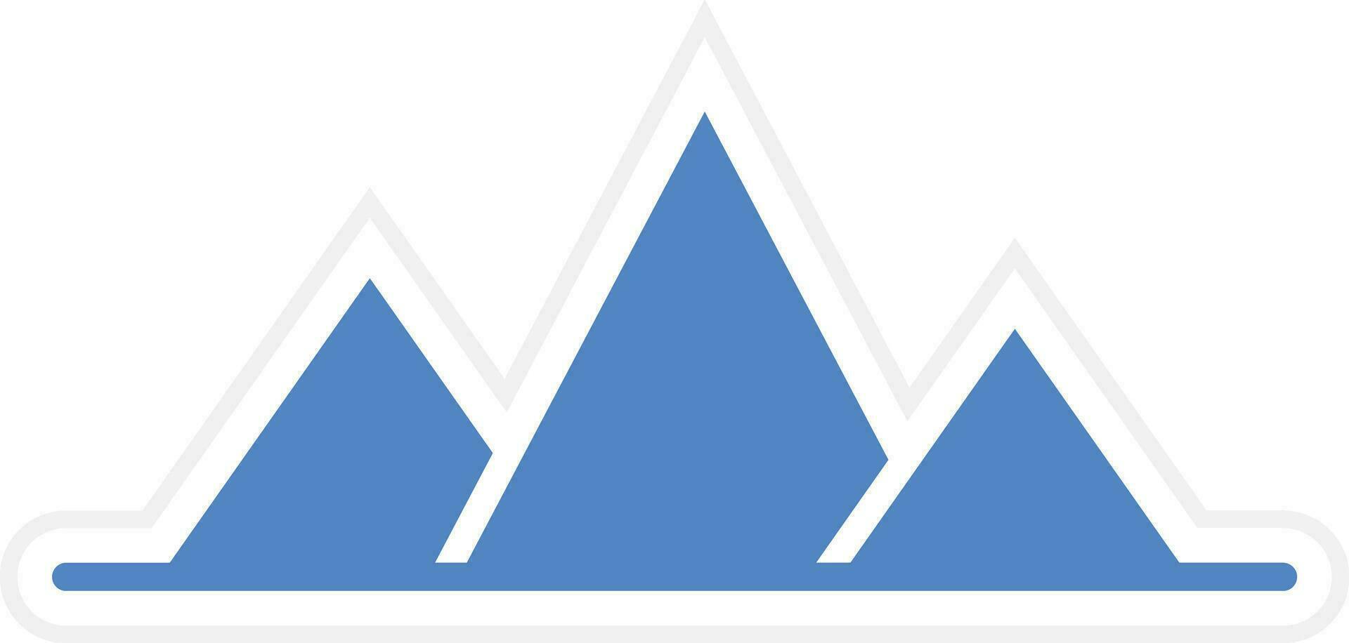 Glacier Vector Icon