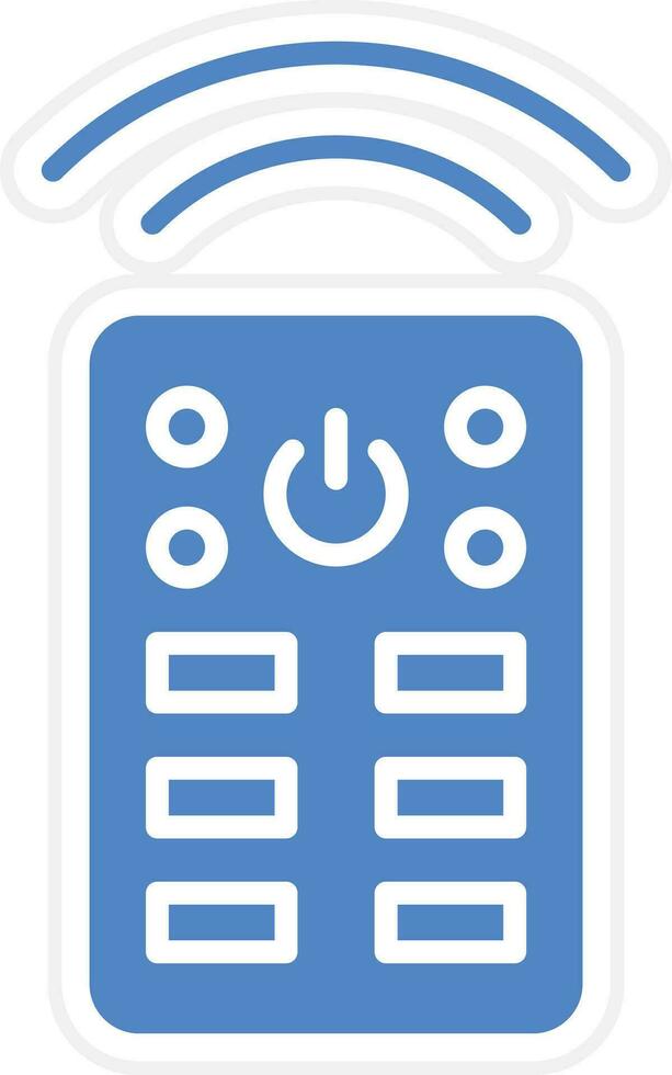 Smart Remote Control Vector Icon