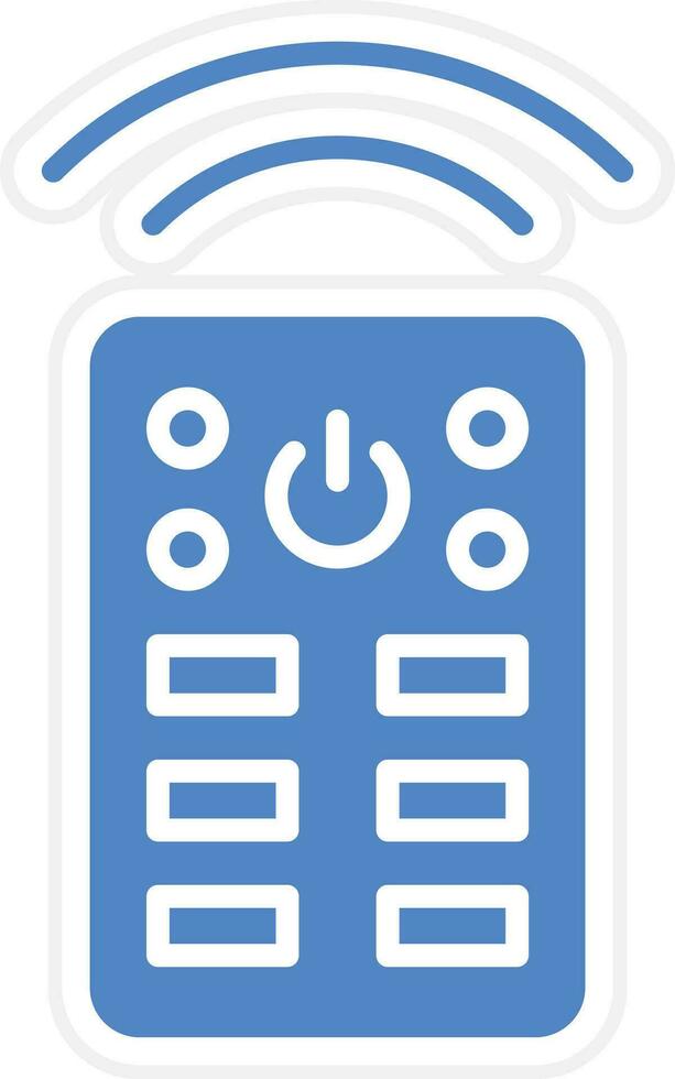 Smart Remote Control Vector Icon