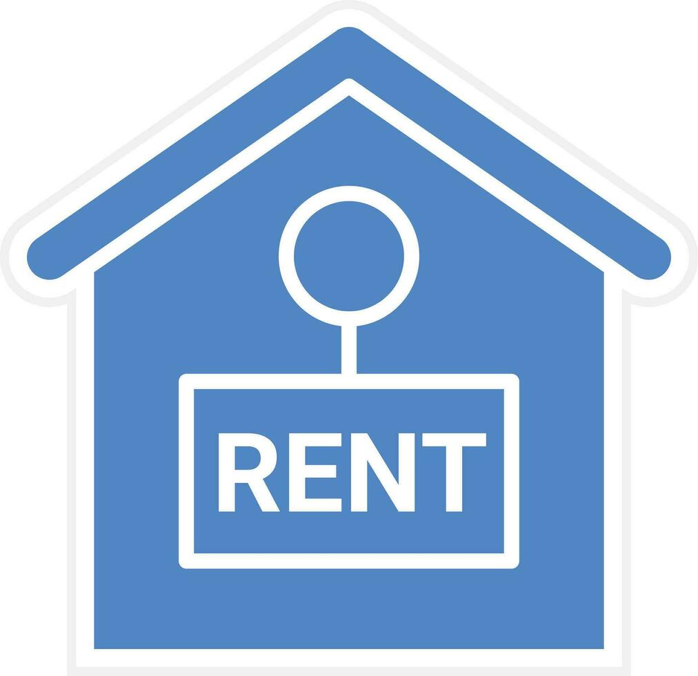 Rent House Vector Icon