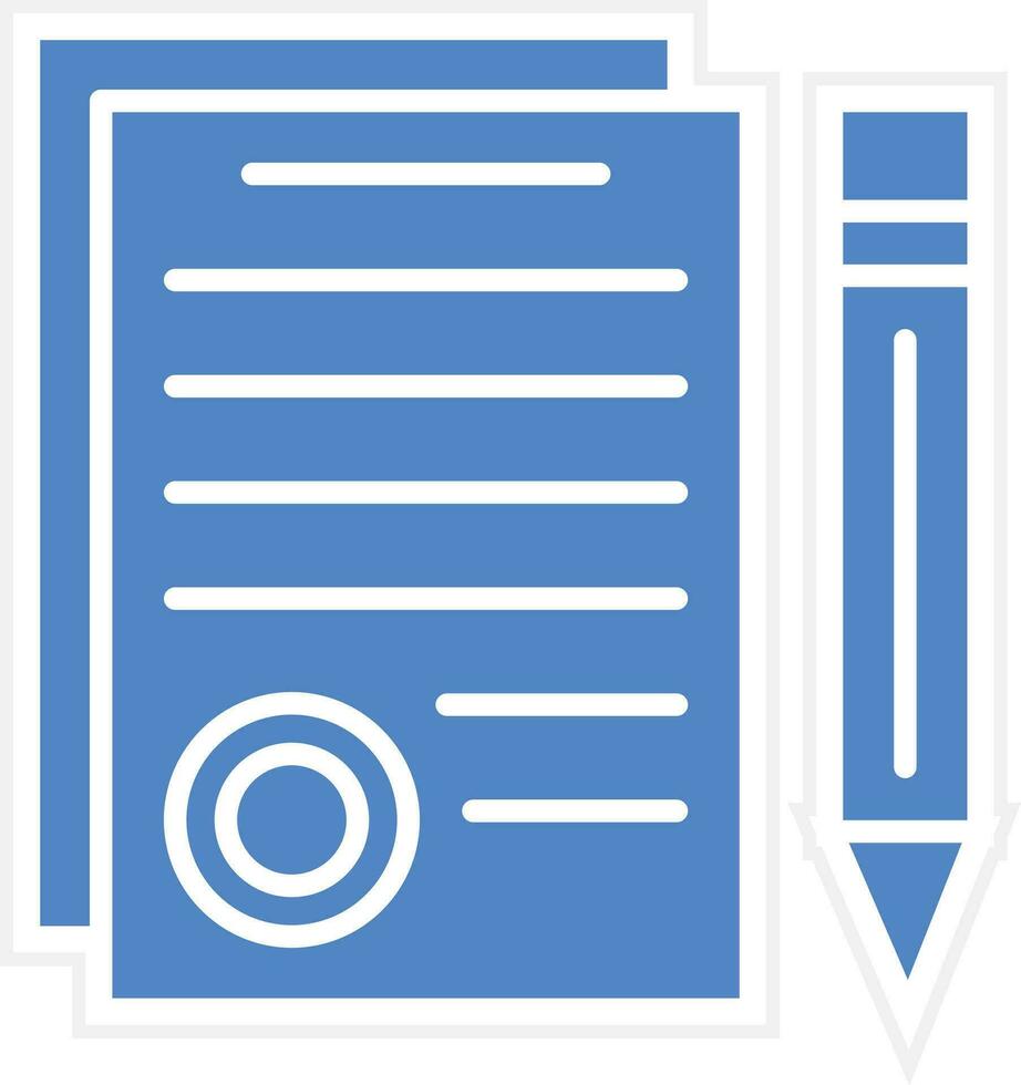 Contract Vector Icon