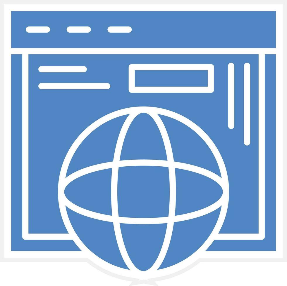 Worldwide Vector Icon