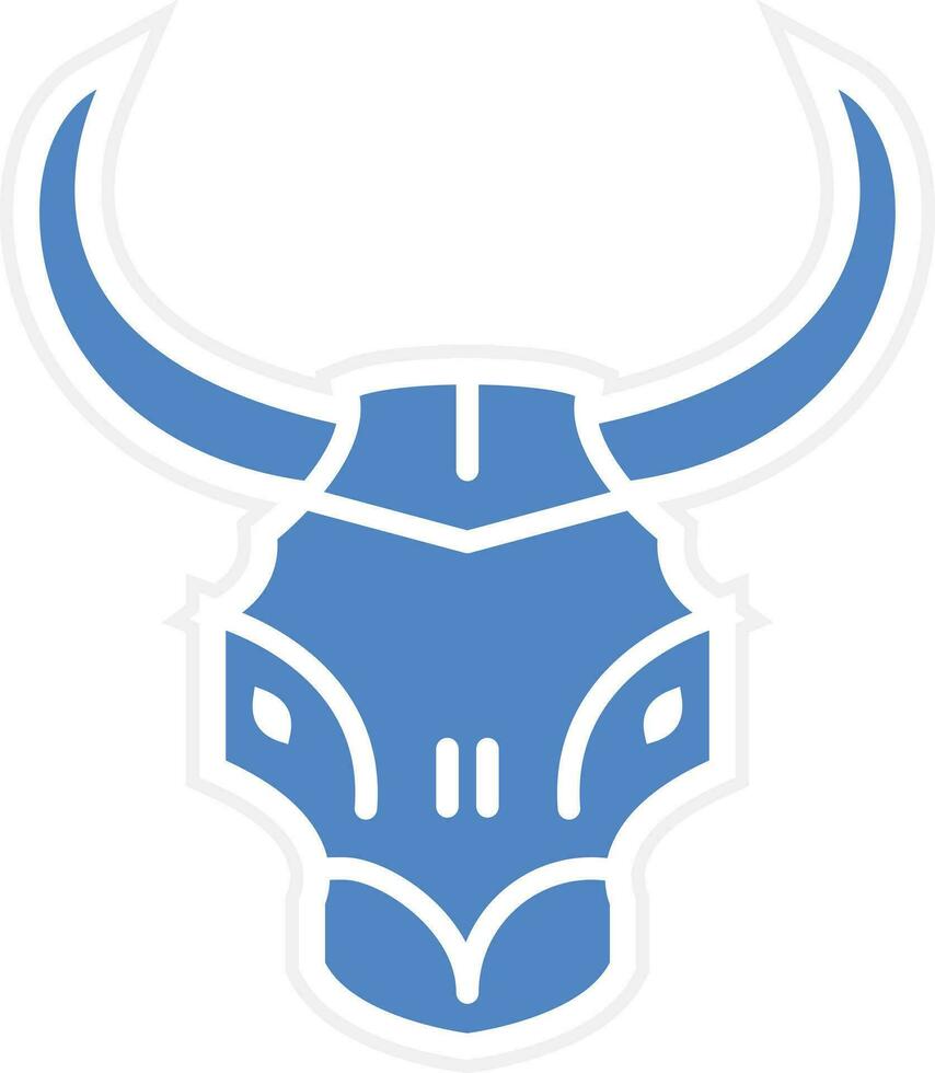 Bull Skull Vector Icon