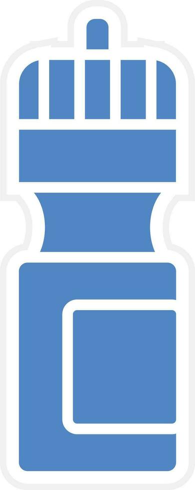 Water Flask Vector Icon