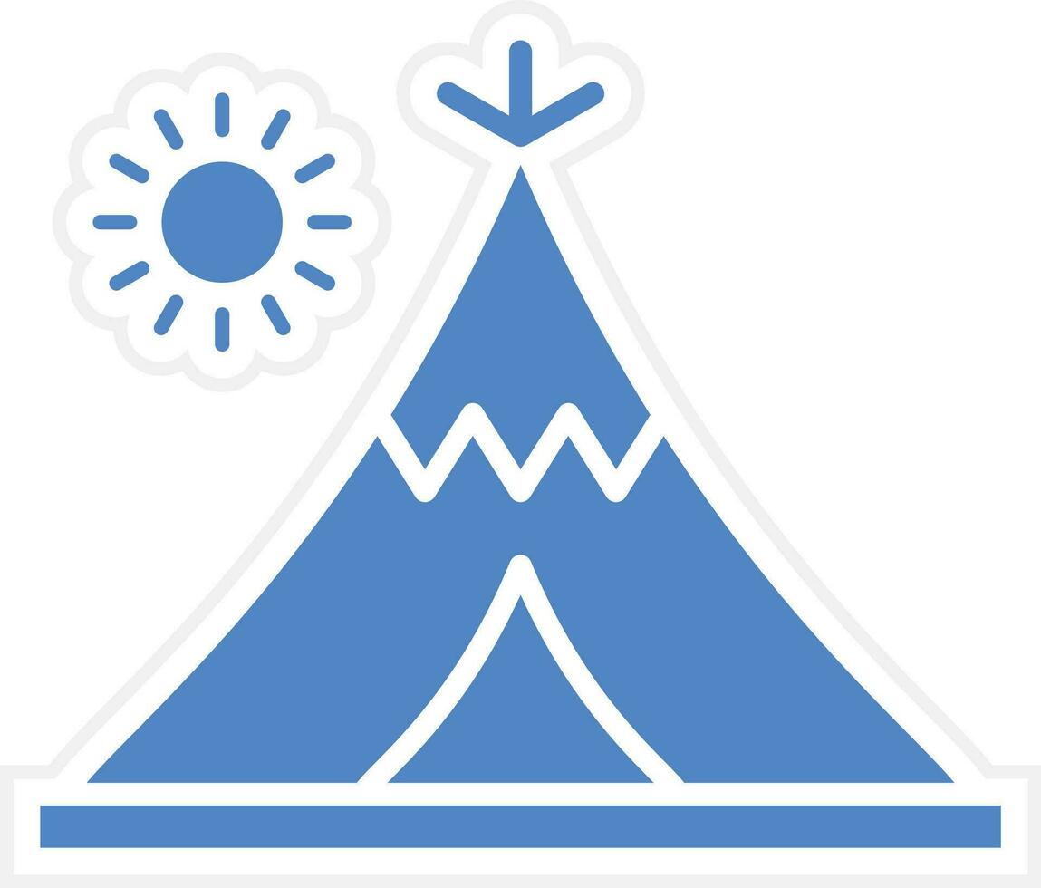 Desert Tipi Vector Icon