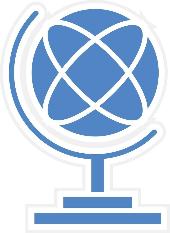 Globe Stand Vector Icon