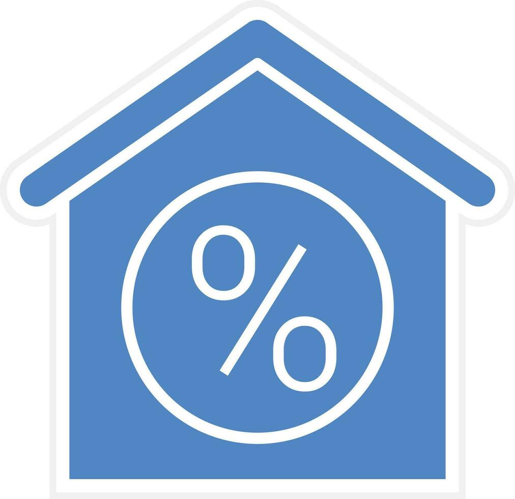 House Discount Vector Icon