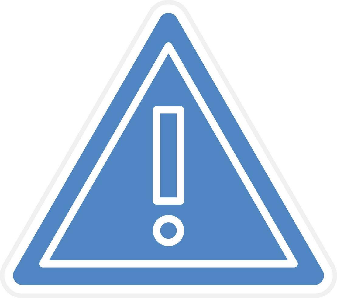Danger Sign Vector Icon