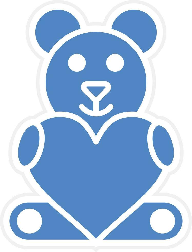 Teddy Vector Icon
