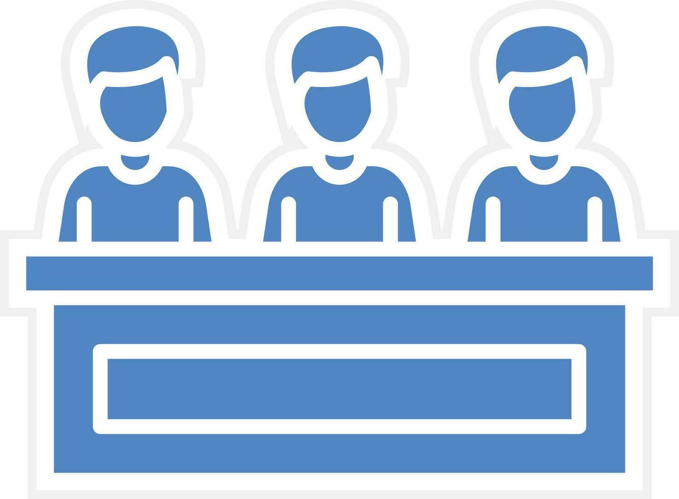 Jury Vector Icon
