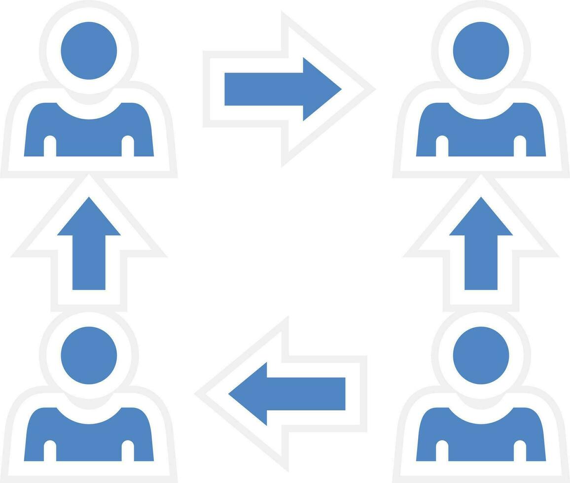 Interpersonal Vector Icon