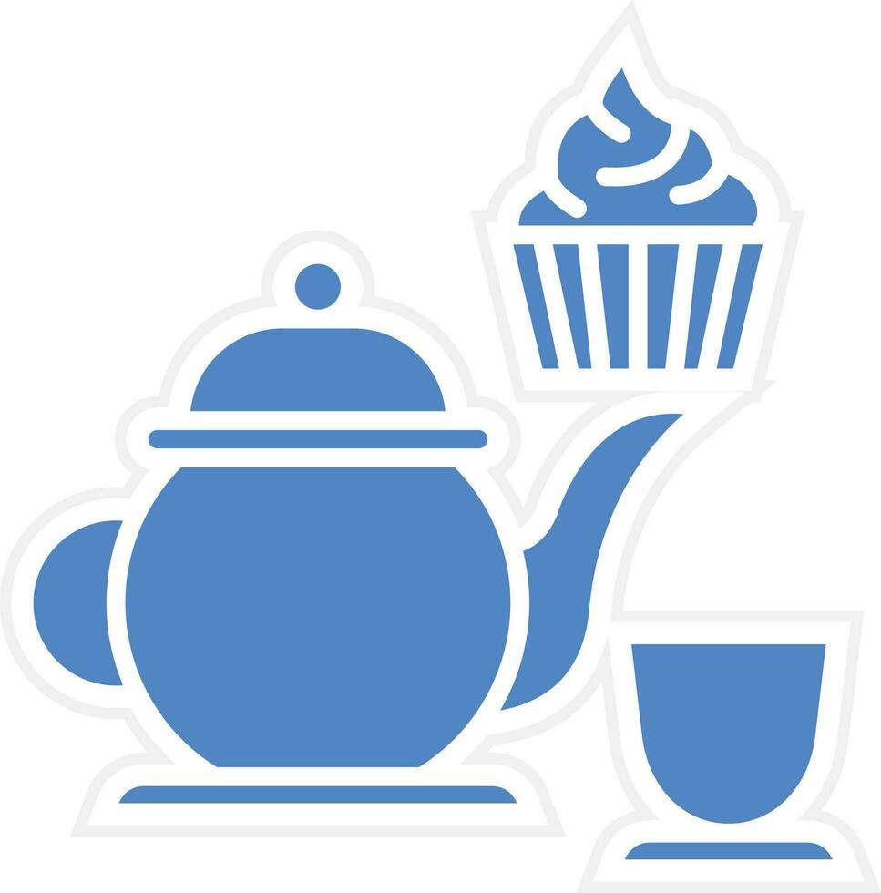 Afternoon Tea Vector Icon