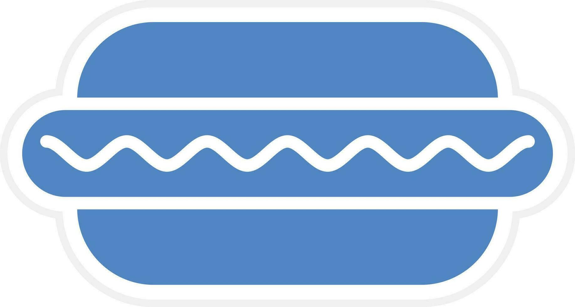 Hot Dog Vector Icon