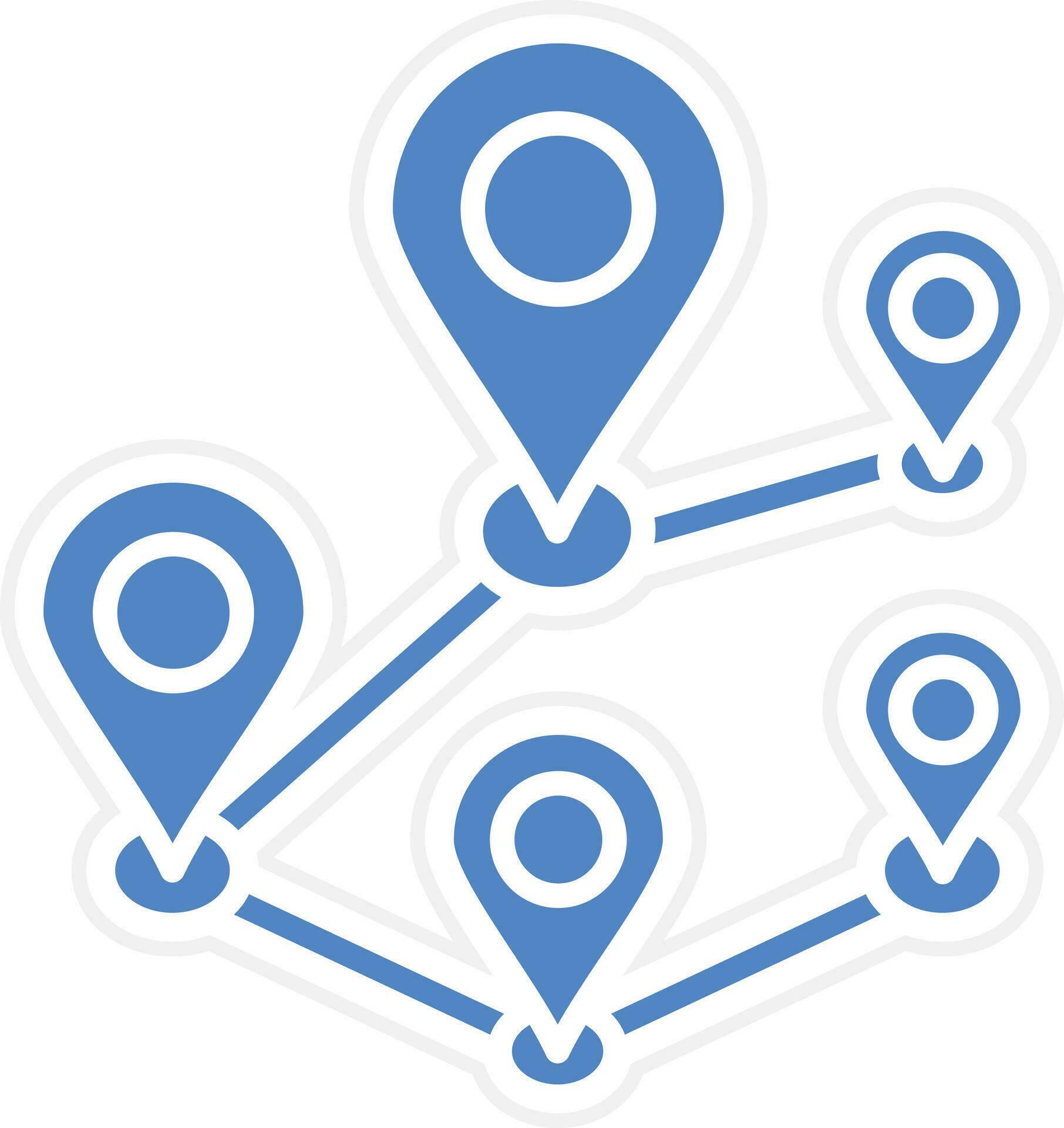 Multiple destinations vector icon 31879433 vector art at vecteezy