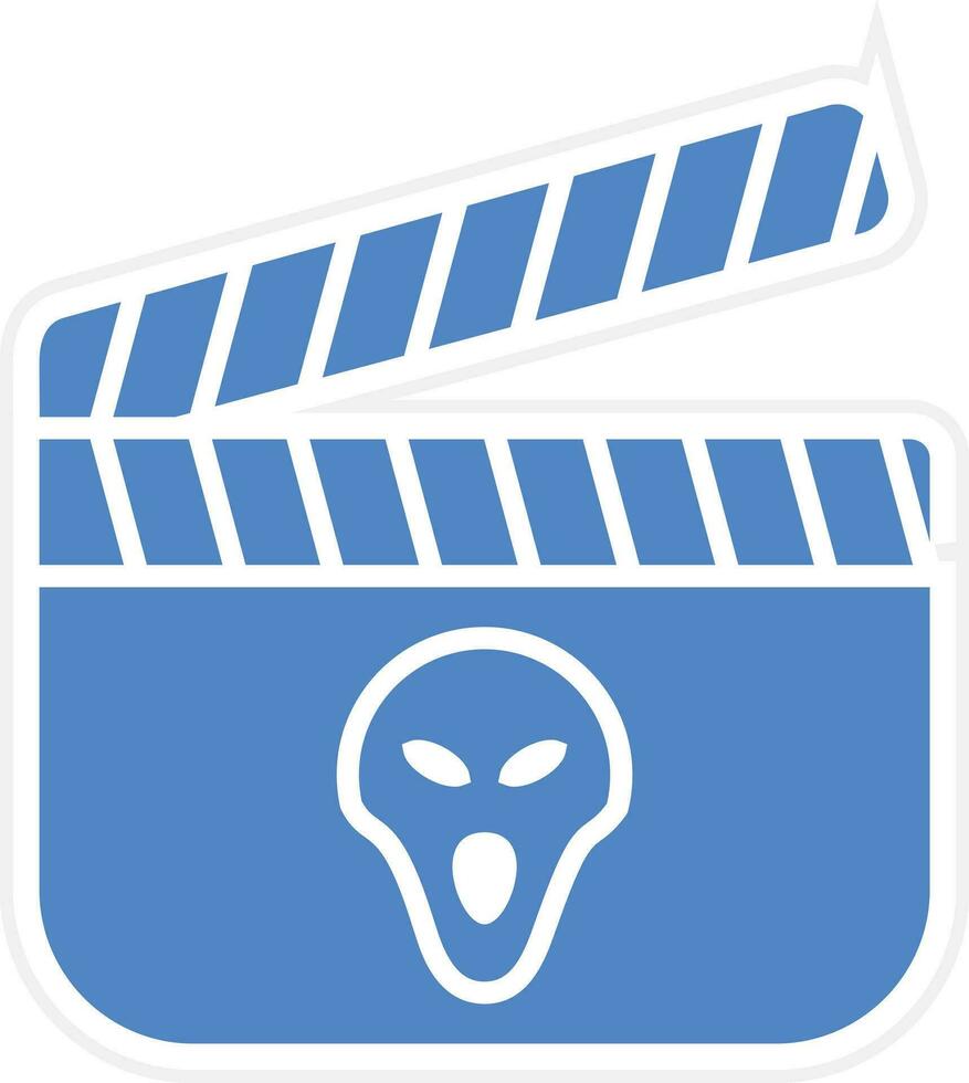 Horror Movie Vector Icon