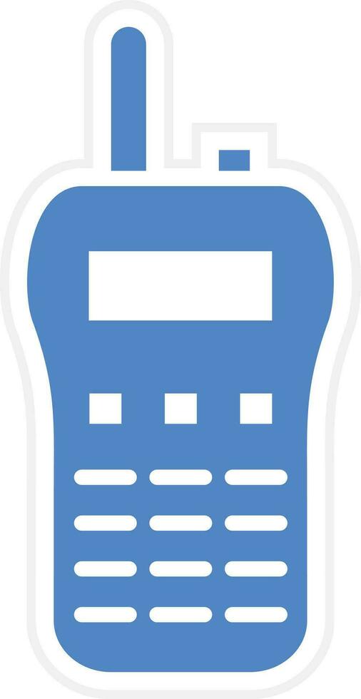 Walkie Talkie Vector Icon