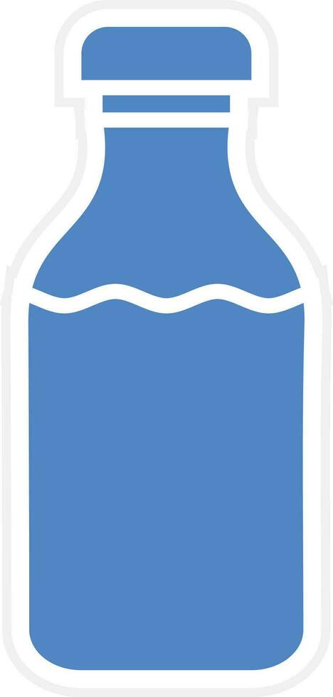 Milk Bottle Vector Icon