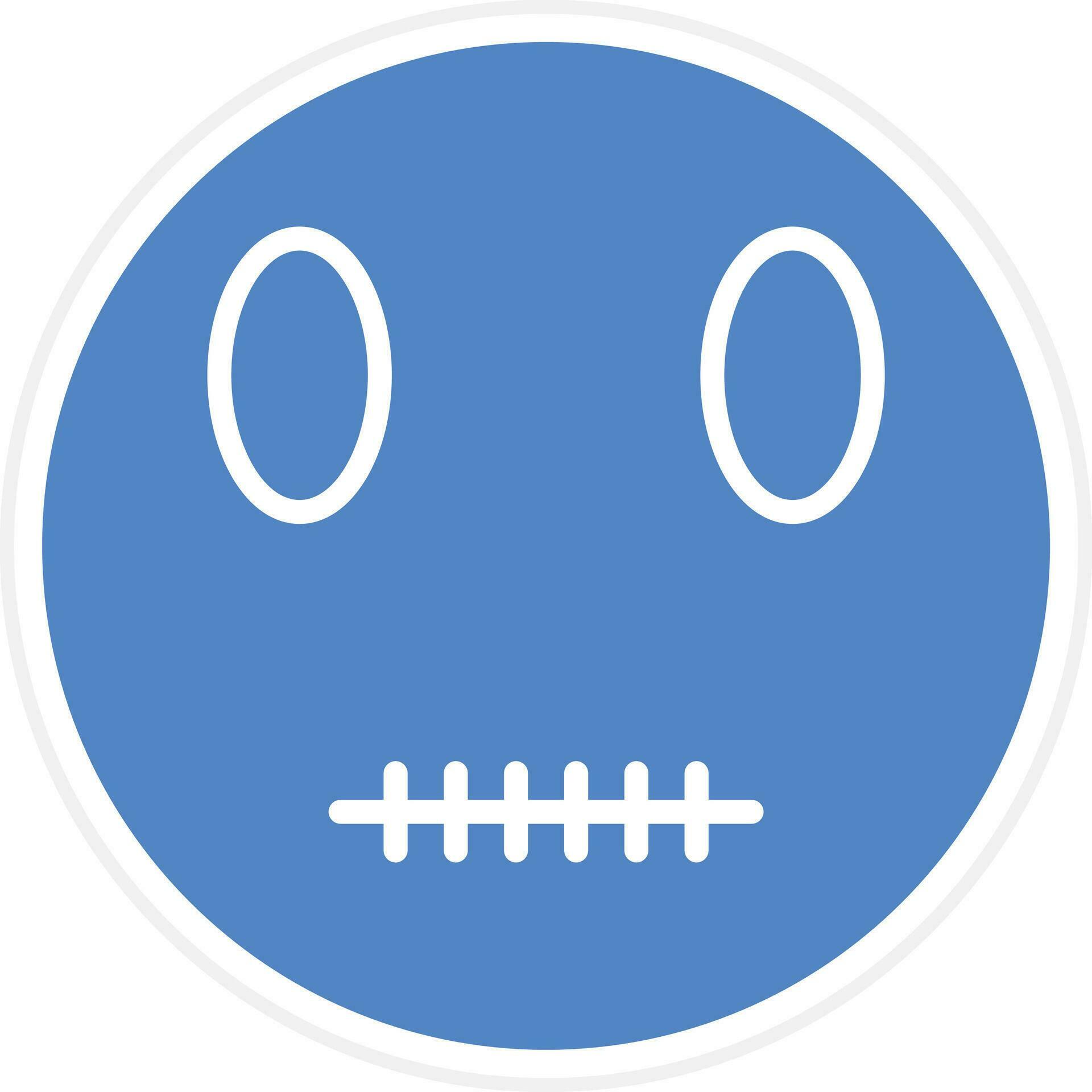 Zipper Mouth Face Vector Icon 31879727 Vector Art at Vecteezy