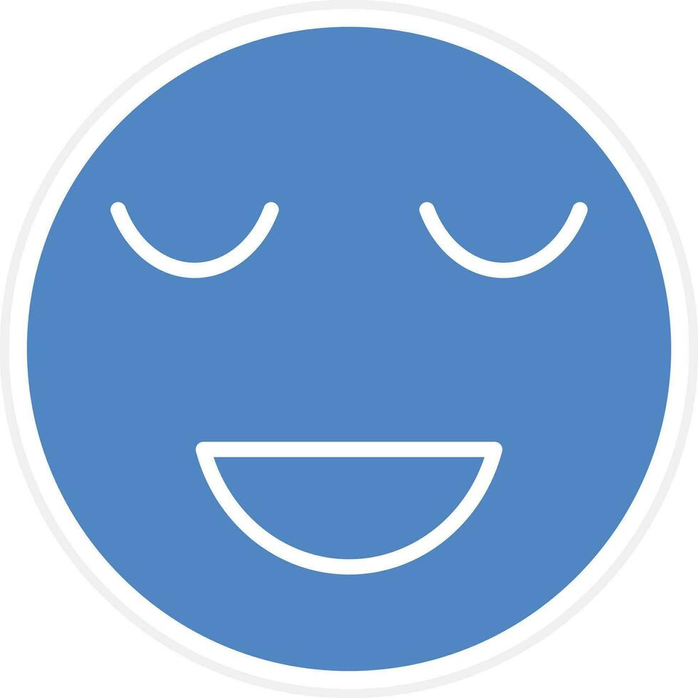 Smiling Face with Smiling Eyes Vector Icon