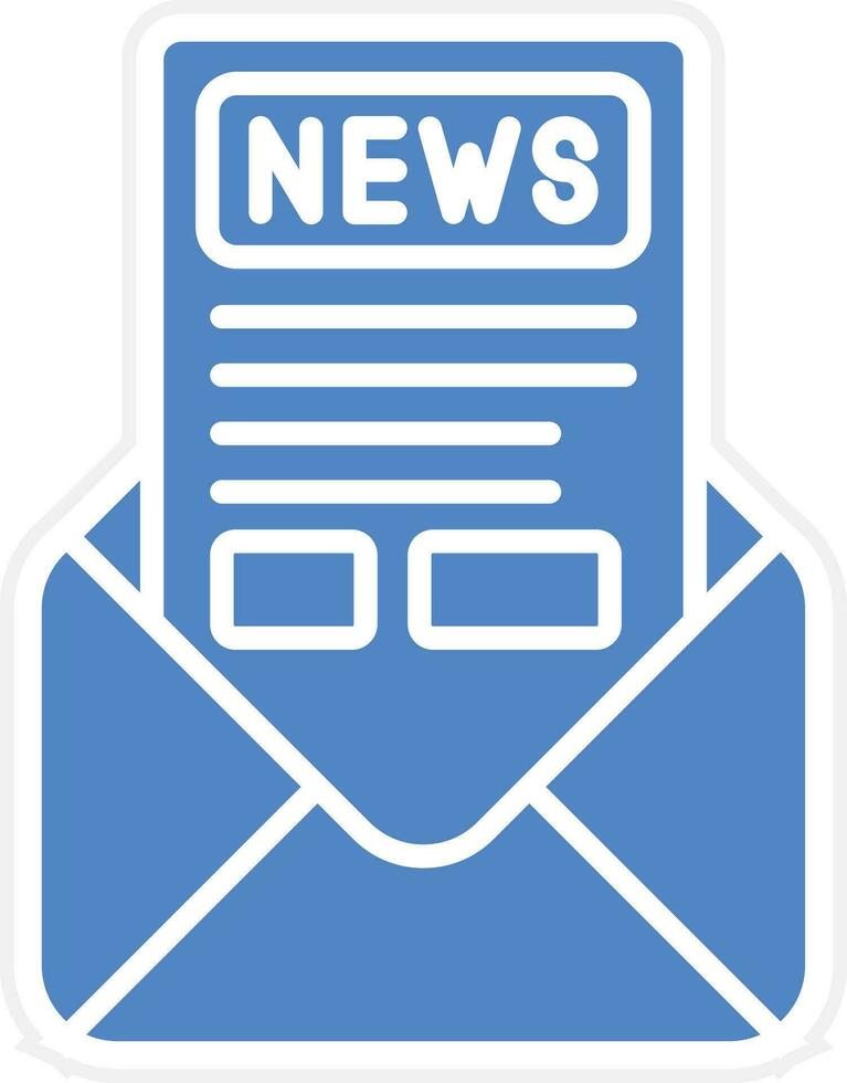 Newsletter Vector Icon