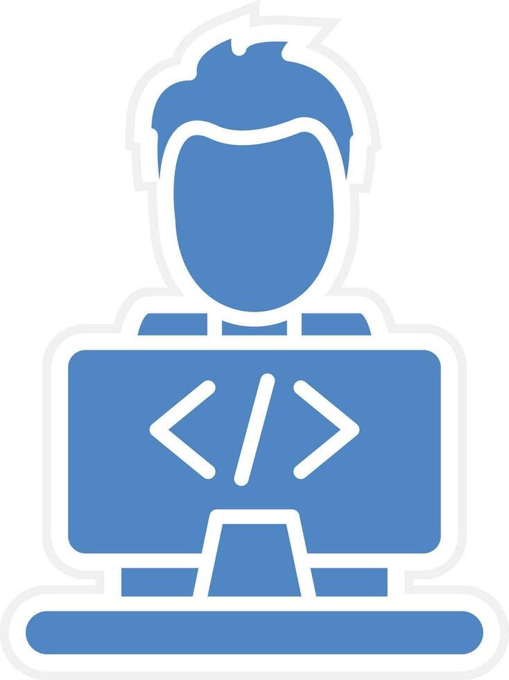 Programmer Vector Icon