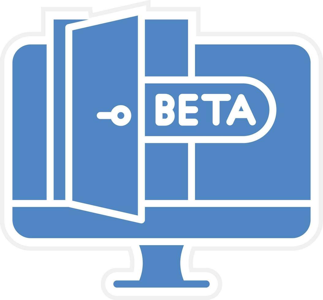 Beta Vector Icon