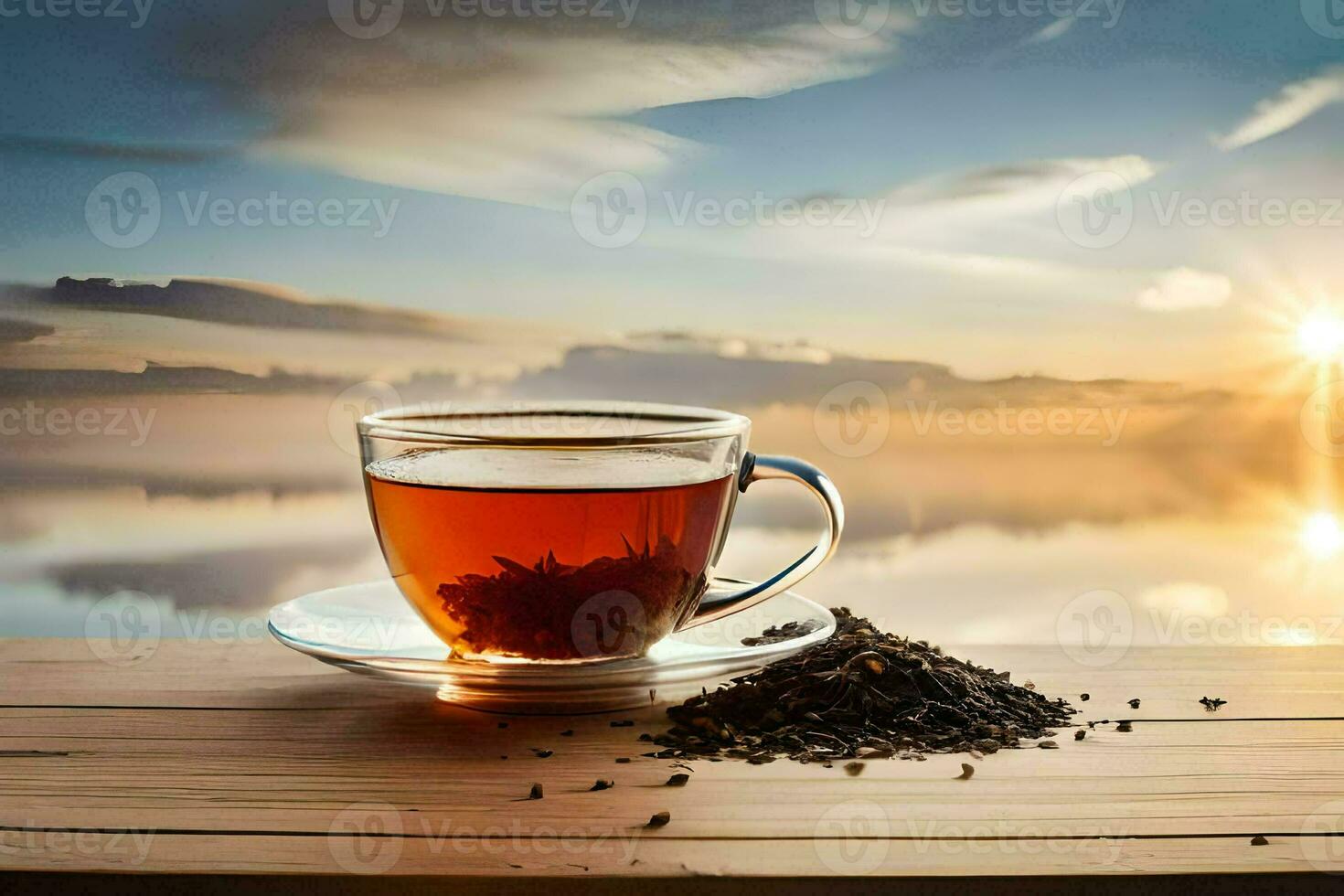the best teas for weight loss. AI-Generated photo