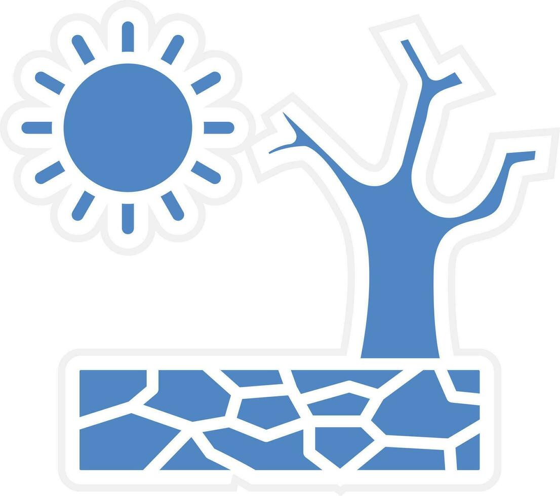 Drought Vector Icon