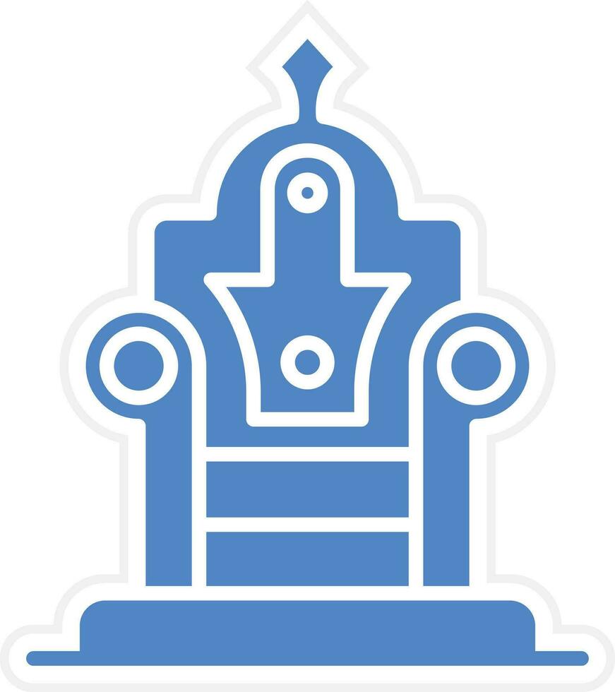 Throne Vector Icon