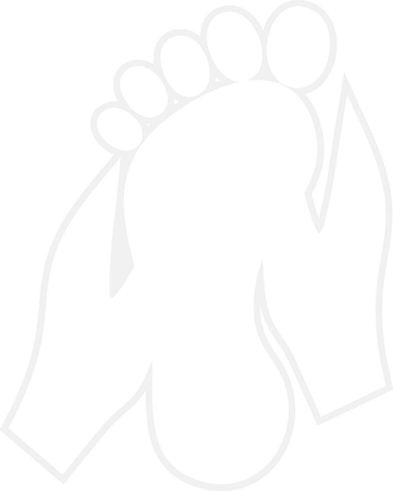 Foot Massage Vector Icon