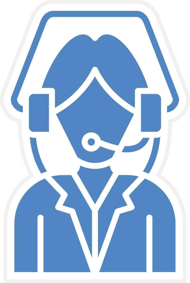 Customer Operator Vector Icon