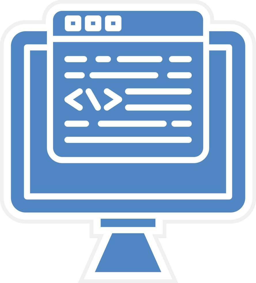 Programmer Vector Icon