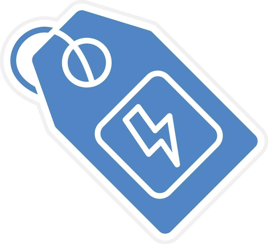 icono de vector de venta flash