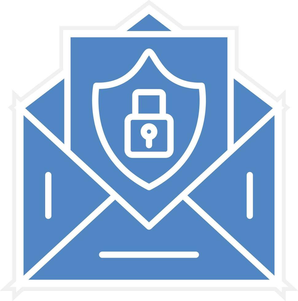 Email Security Vector Icon