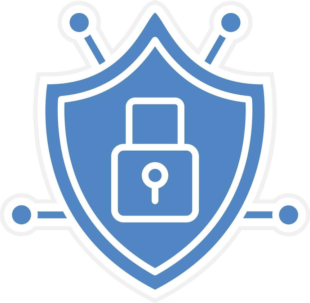Security Network Vector Icon