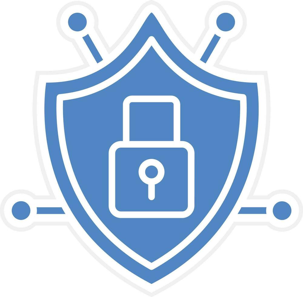 Security Network Vector Icon