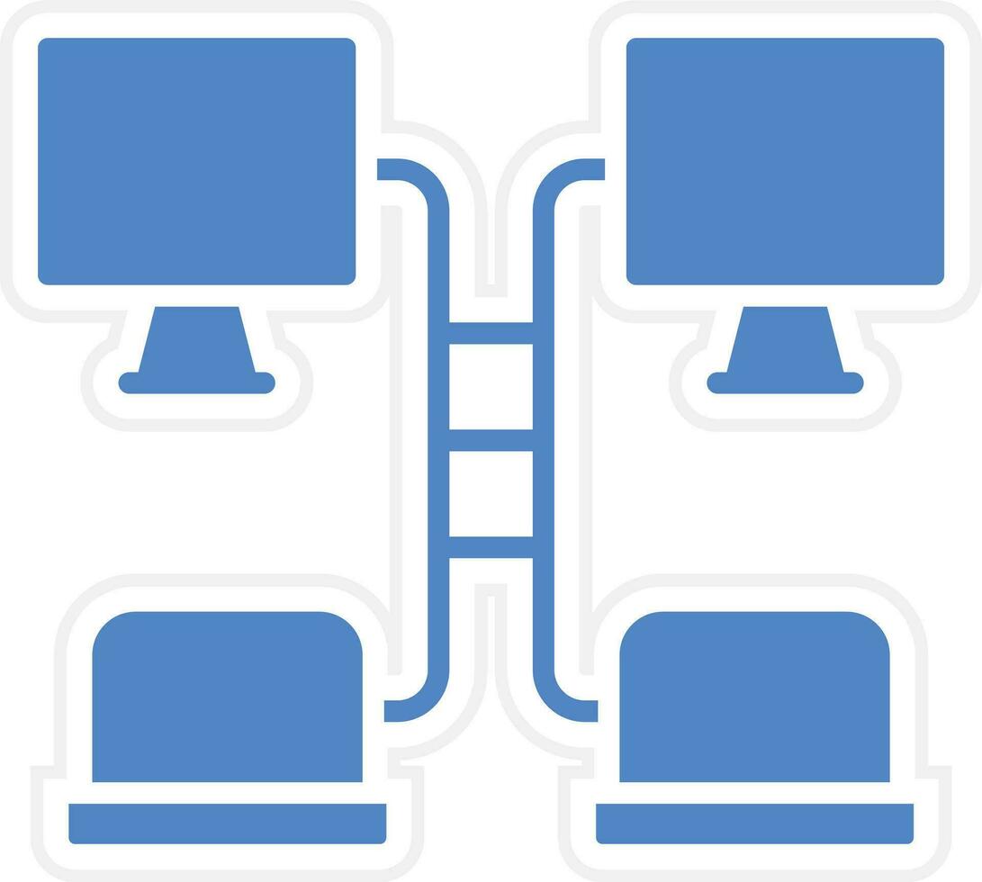 System Netowrk Vector Icon