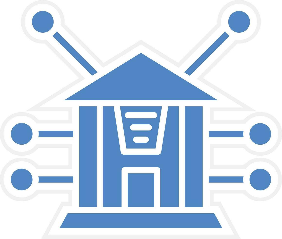 Banking Network Vector Icon